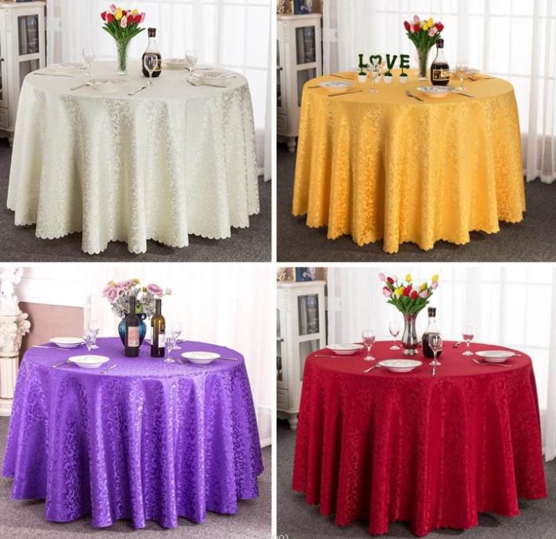 Wholesale hotel tablecloth European style table linens